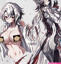 minku X: Nsfw Arlecchino Art Uncensored ver. On my Patreon! Arlecchino nsfw GenshinImpact