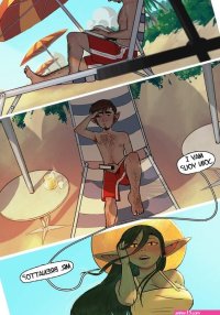 Porn comic Beach Day in Xhorhas