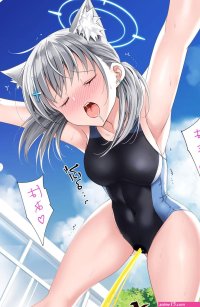 Omorashi Roshutsu Mizugi Shiroko