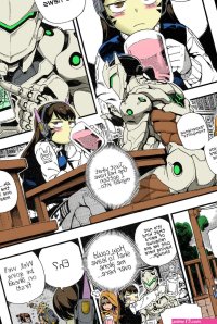 Overtime!! Overwatch Fanbook Part 2 Porn Comic english 03