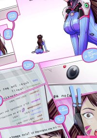 Overwatch X- D.VAs humiliation porn comic