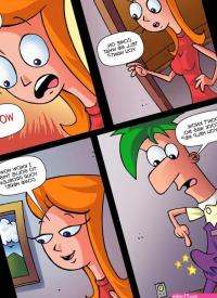 Phineas and Ferb Drawn-Sex Porn Comic