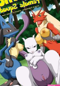 Pokemon Female Squad Porn Comic on