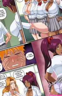 Yoruichi by pinkpawg Porn Comic english 05