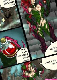 Porn comic Dont Feed The Plants. Chapter 1. League of Legends. MADProject. Sex comic redhead babe was