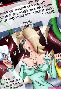 PRINCESS ROSALINA vs. PIRANHA PLANT! comic porn