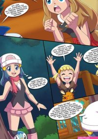 Porn comic Wet Dreams. Chapter 3. Pokemon. PalComix. Sex comic young beauty just