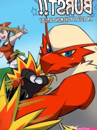 Blaziken Burst!! Porn comic Rule 34 comic Cartoon porn comic
