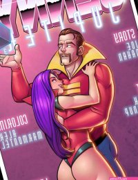 Porn comic Jenny Jupiter. Part 3. Sex comic of the fantastic