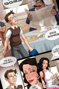 Porn comic MTCN. Chapter 1. MILFToon. Sex comic saw how his