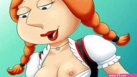 the simpsons anf family guy porn comic family guy milking machine gay porn