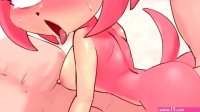 Amy Rose Dvojit Penetrace Karikatura Sonic Hentai