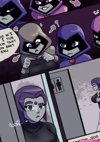 Raven Surging Emotions Porn Comic english 03