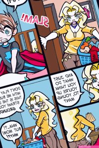 Amazing adult comic The Monster under the bed