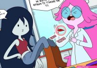Porn comic Adventure Time. The Red Splinter. Part 2. Sex comic girlfriends found a