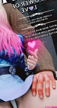 Rose Blue 3D