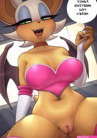 Porn comic Pleasuring Rouge. WhisperFoot Sex comic beauty bat is