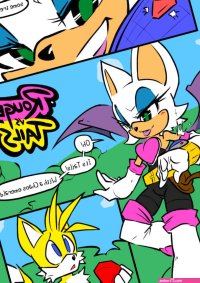 Rouge vs Tails Porn comic Rule 34 comic Cartoon porn comic