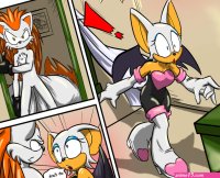 Post 489863: comic Grose-chan RougetheBat SonictheHedgehogseries