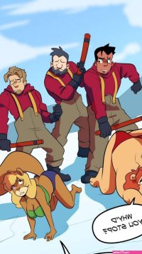 Furry Force Porn Comic