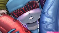 sans x frisk x papyrus threesome undertale porn comic