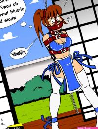 Commission Self bondage for kasumi by alexanderlegrand on DeviantArt