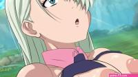 Seven Deadly Sins hentai Elizabeth liones titjob