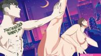 Hentai hot chubby with a huge cock deep inside and huge creampie cartoon sex