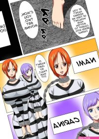 Porn comic Prison Life. One Piece Sex comic busty beauties ended