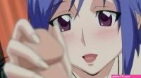 Hot anime babes with big tits in hentai sex video