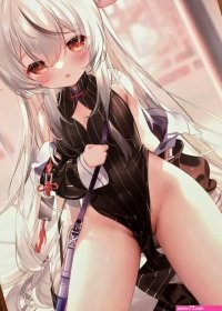 Cat Girl Anime Girl Poster