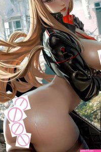 Rapi-Nikke: The Goddess Of Victory Big Butt Anime Sexy Nude Girl Print Canvas HD Poster Living Room Bedroom Handing Picture NSFW