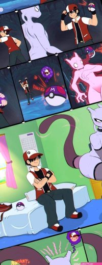 Mewtwo Shadbase gay porn comic