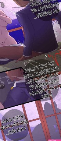Shinobu X Newbie porn comic
