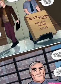 Porn comic Discredit. Part 2. Sex comic man saw how