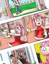 Amys Blues Porn comic Rule 34 comic Cartoon porn comic