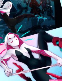 Contract with Spider-Gwen porn comic