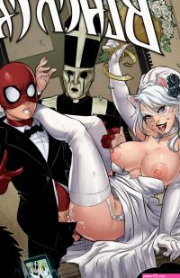 The Nuptials of Spider-Man Black Cat Porn comic Cartoon porn comics Rule 34 comic