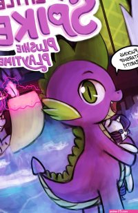 My Little Spike Plushie Playtime Porn comic Rule 34 comic Cartoon porn comic