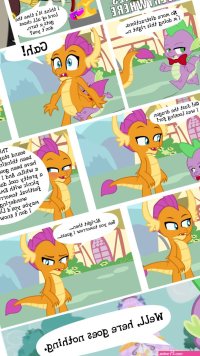 Post 3266940: CloppyHooves comic Discord FriendshipisMagic MyLittlePony Smolder Spike