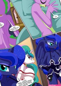Porn comic Spikes Ultimate Fantasies or The Dragon Kings Harem. Palcomix Sex comic pony babes just
