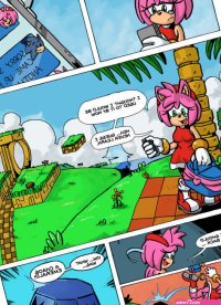 OmegaZuel Lustful Spirit Sonic Amy Tikal porn comics
