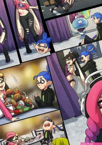 Porn comic Mission. Callie. Chapter 1. Splatoon. Kinkymation. Sex comic busty brunette is