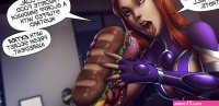 DBComix Starfire vs Sandwich by Redenshi on DeviantArt