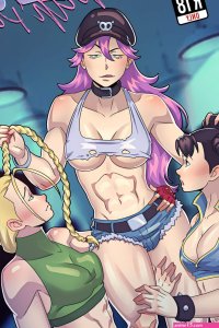 Working Out with Poison 2 Street Fighter Run 666