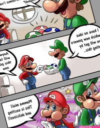 Porn comic Super Mario xXx. 50 Shades of Bros. Psicoero. Sex comic of the brothers