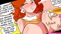 Princess Daisy is fucked by Wario to save Luigui NTR