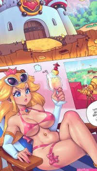 Porn comic Plumbers Princesses. Super Mario Bros SuperSatanSon Sex comic Dick Boy Gets