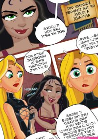 Porn comic Tangled Comic. Poochygirls Sex comic hot blonde princess