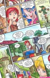 Zelda Four Sword porn comic